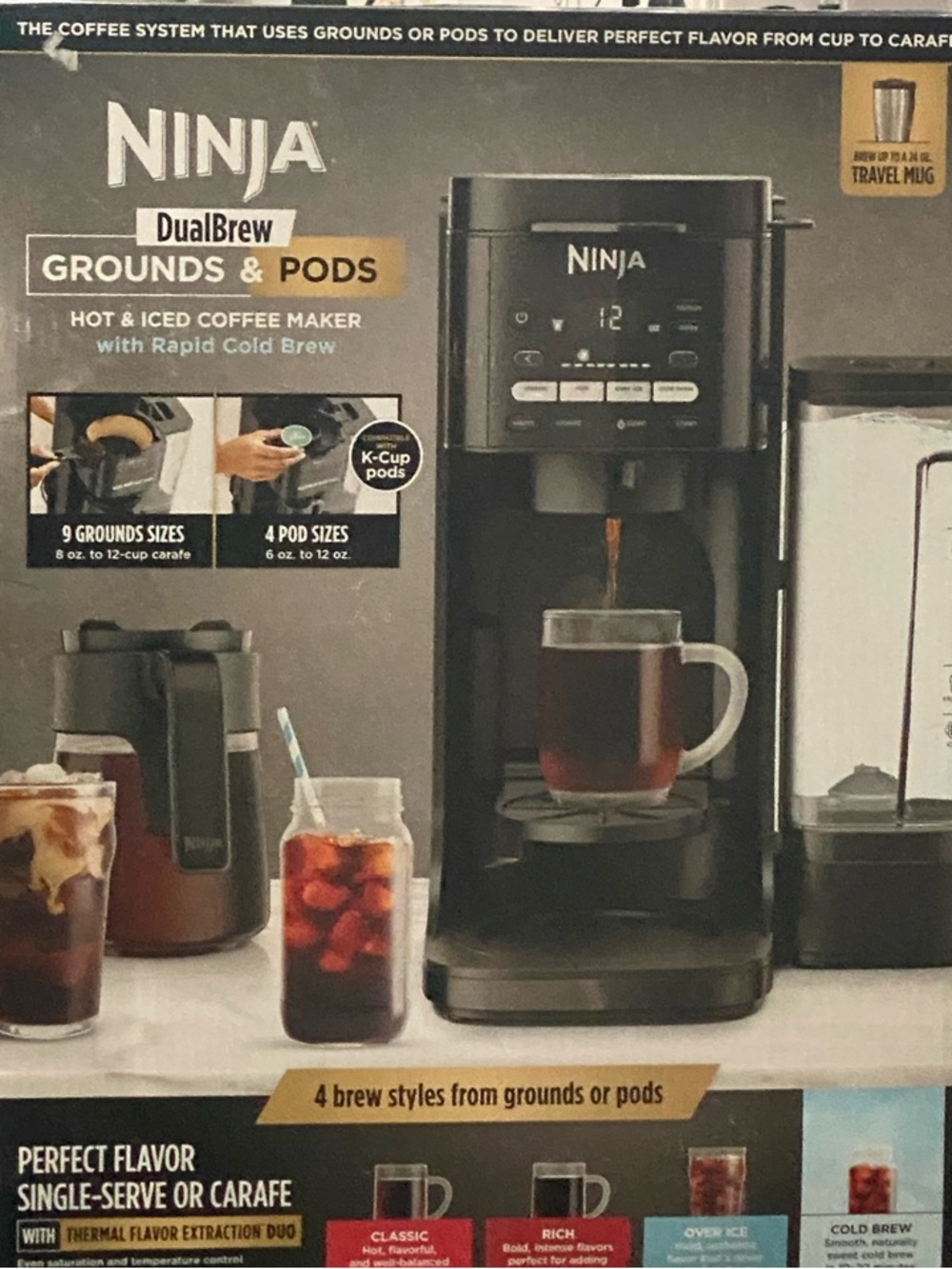 Ninja DualBrew Coffee Maker in Black
